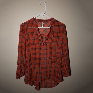 Plaid Dressy Shirt